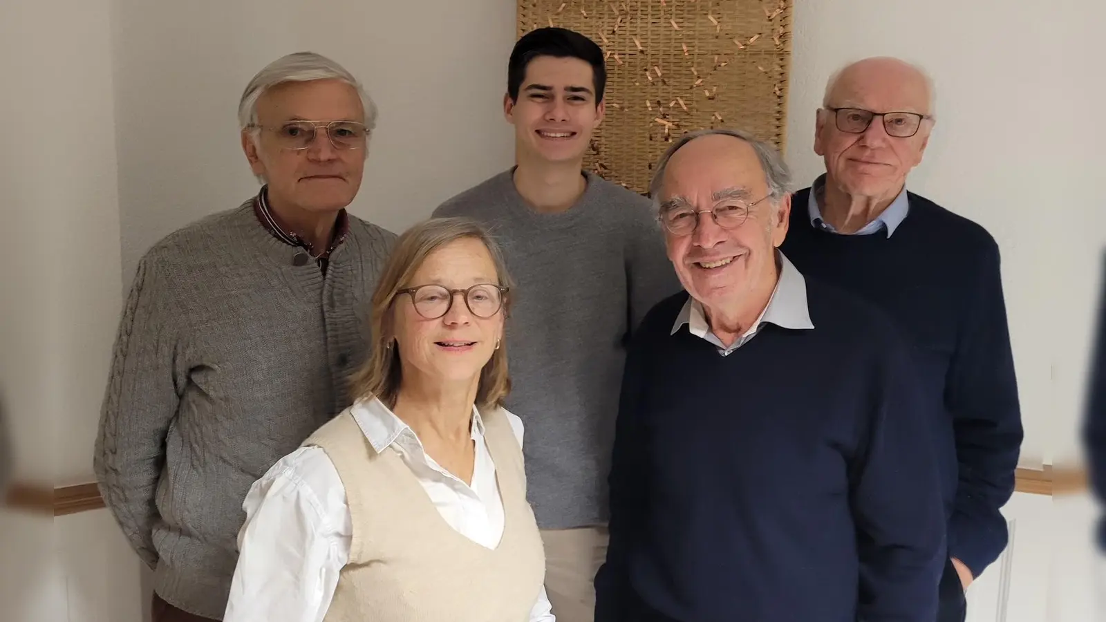Der Vorstand der SPD Gräfelfing: Dieter Horch, Anette Kitzmann-Waterloo, Zeno Hagemann, Franz Lang und Karl Weinberger (von links). (Foto: SPD)
