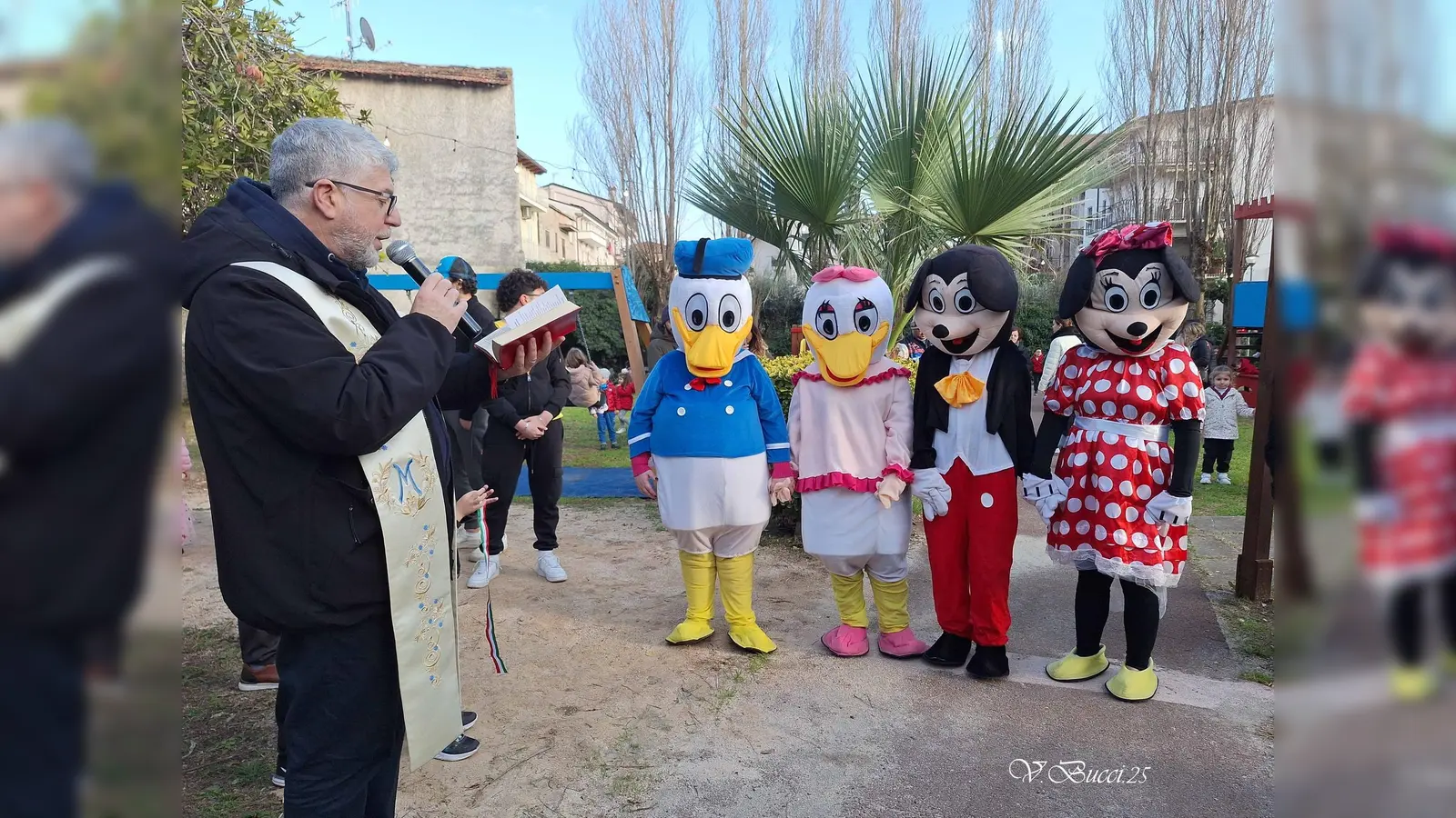In Dachaus Partnerstadt Fondi wurde der Dachau-Park nach starken Regenfällen wieder instandgesetzt. (Foto: Vincenzo Bucci)