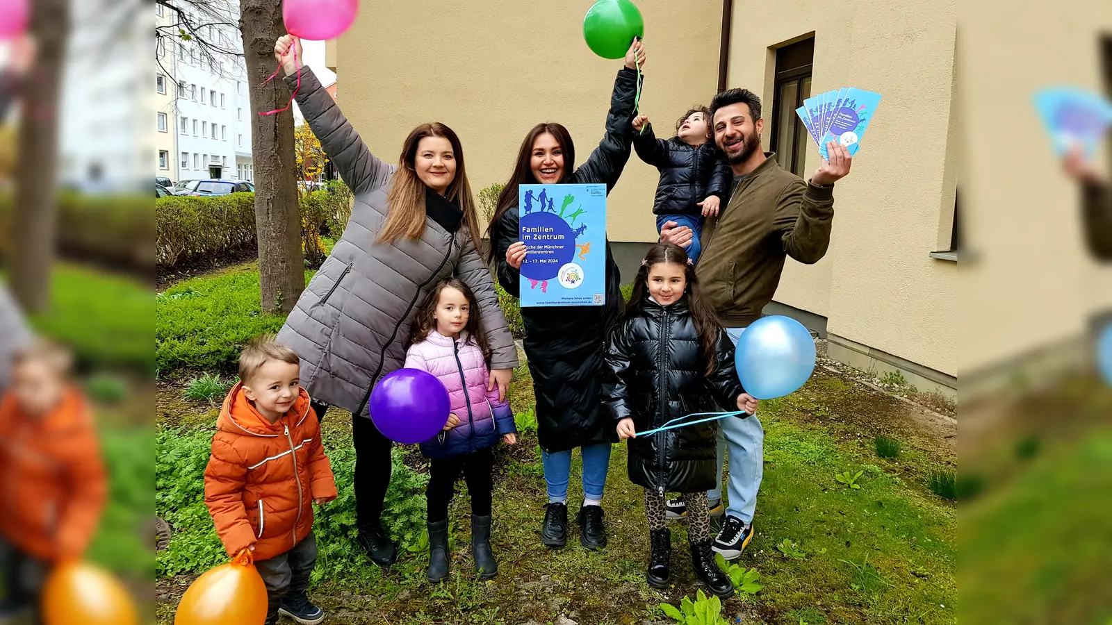Die 33 Münchner Familienzentren bieten in der Woche der Familienzentren, die vom 12. bis zum 17. Mai stattfindet, ein buntes Programm in ganz München an. (Foto: Münchner Familienzentren )