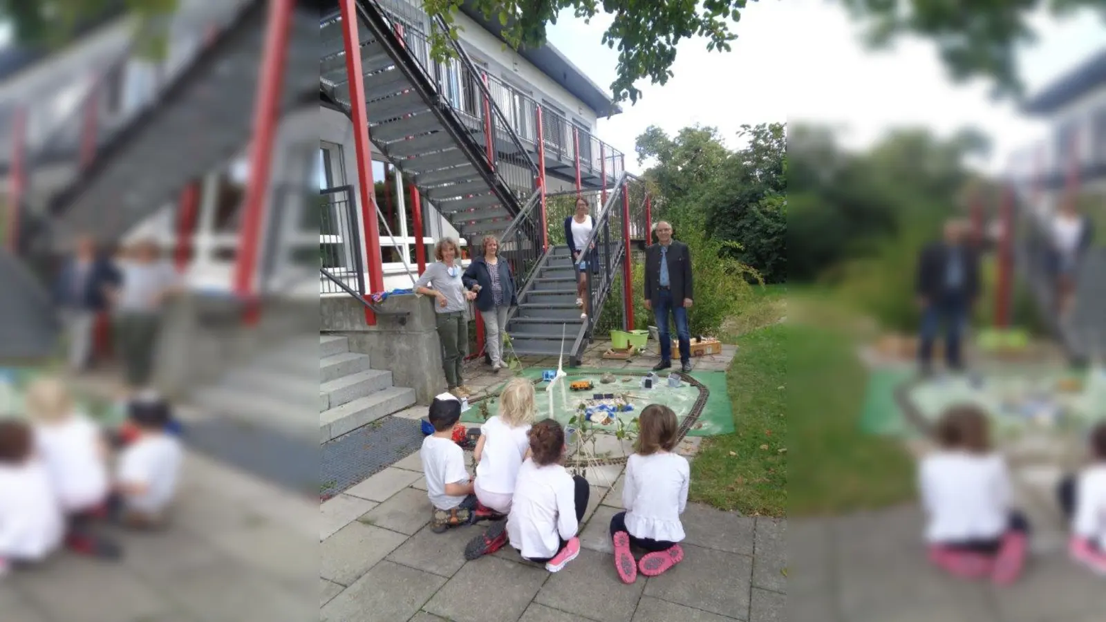 „Es geht um die Zukunft der kommenden Generationen“, lobte Bürgermeister Miachel Sturm das Projekt. (Foto: Hort)