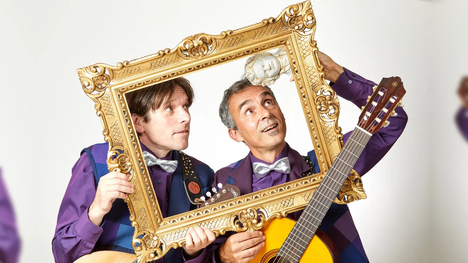 Ratz und Fatz lieben die Improvistation und Interaktion mit den Kindern, so kann man nie genau sagen, wie das Konzert enden wird. Am Sonntag, 1. März, geben sie um 16 Uhr ihre Kindermusik-Show im Bürgersaal.  (Foto: Bernhard Kapelari)