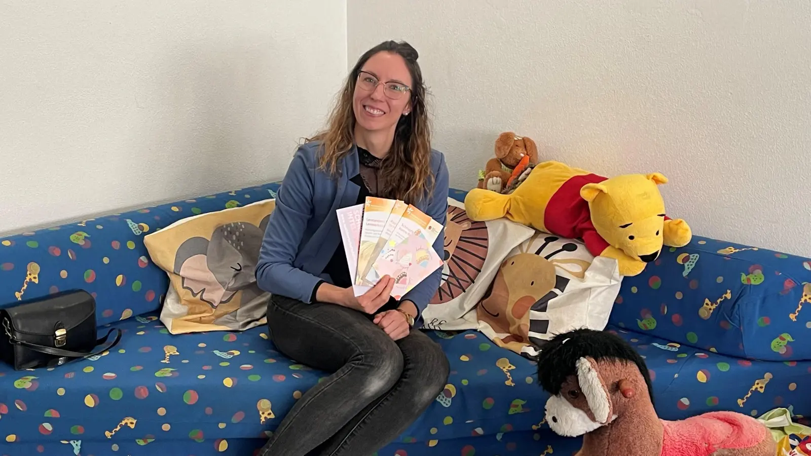 Lisa Engelbrecht, die Leitung des Mütter- und Familienzentrums, freut sich auf viele Anmeldung zum Workshop in den Osterferien. (Foto: hw)