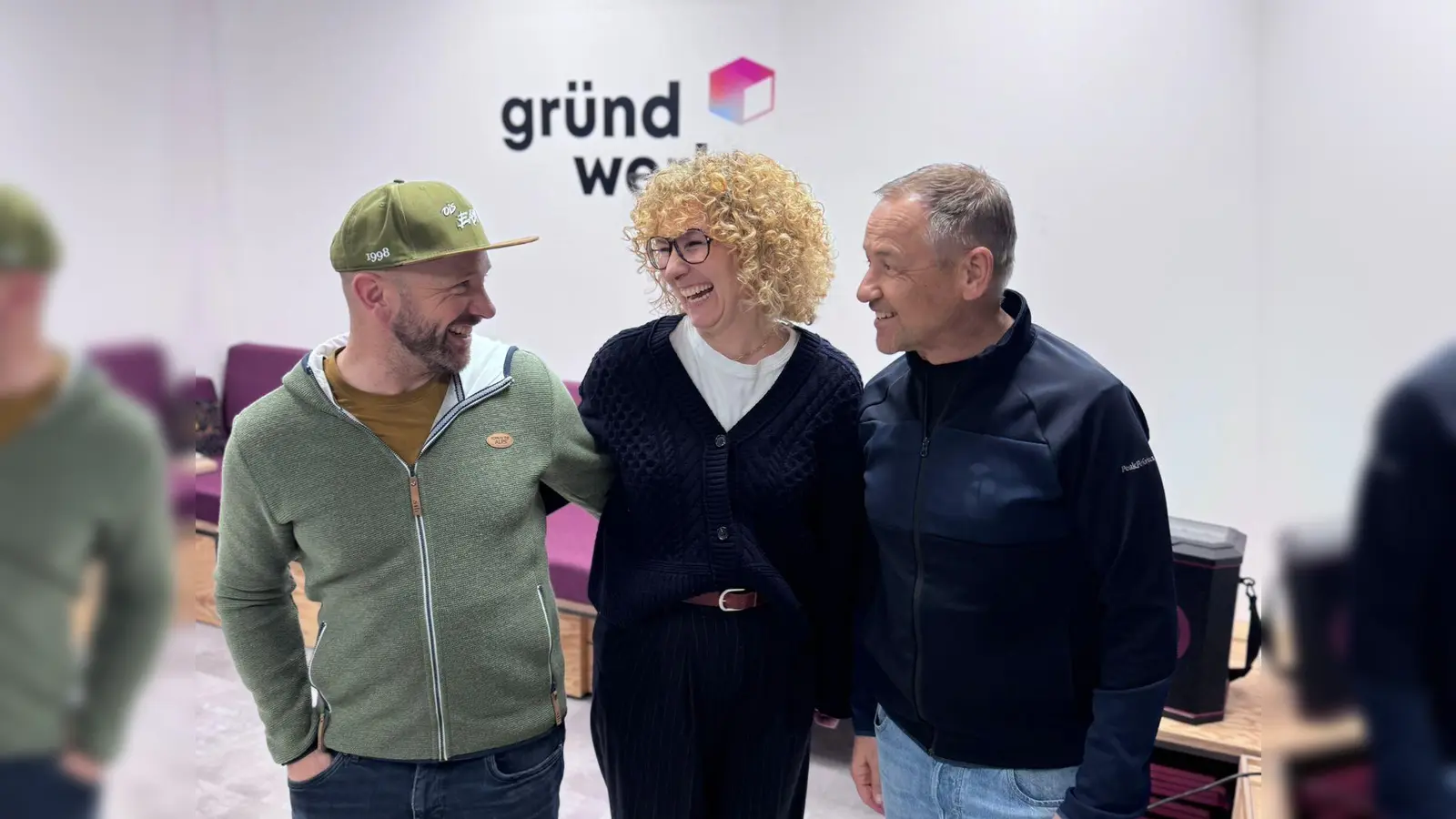 Bilden den Vorstand des Vereins Gründwerk: Max Kaiser, Kassier, Silke Dütz, 1. Vorstand, und Uli Lenz, 2. Vorstand (v. l.) (Foto: red)