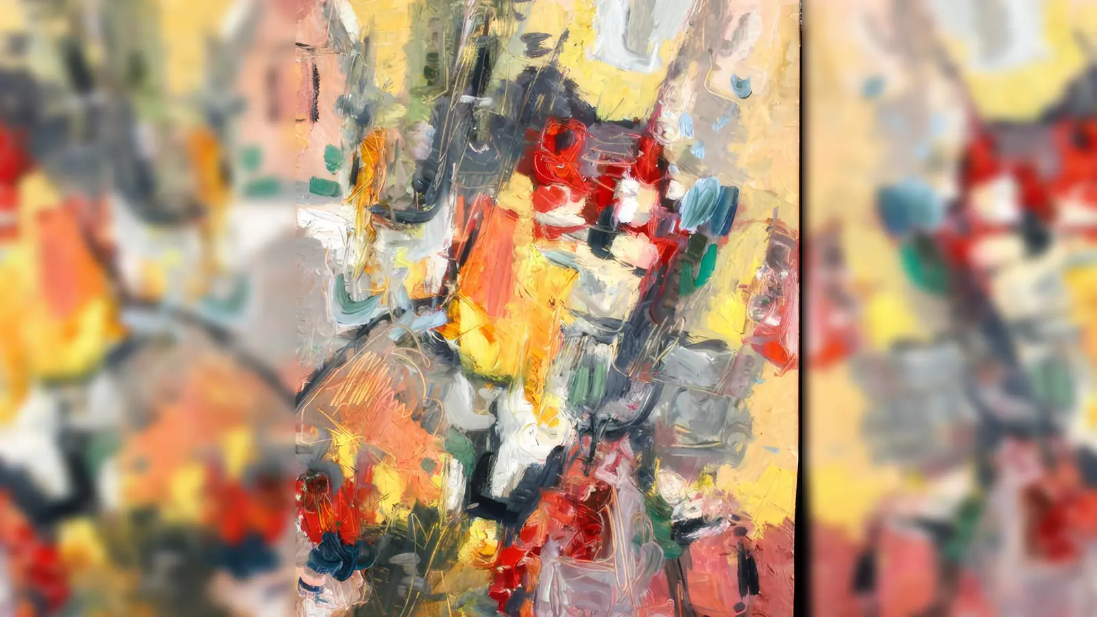 Eine Auswahl seiner Werke zeigt Klaus Bäulke in Schloss Blutenburg. (Foto: Klaus Bäulke)