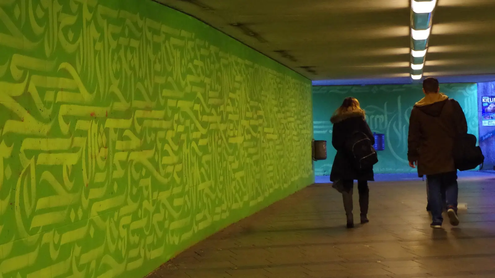 Der Bezirksausschuss Laim hatte sich für eine bessere Beleuchtung der Unterführung auf Höhe der Fürstenrieder Straße 51 eingesetzt. (Foto: Beatrix Köber)