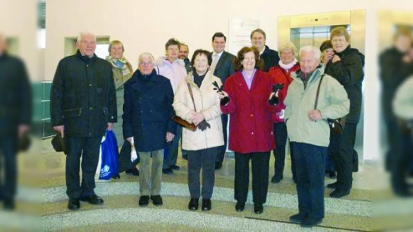 Der VdK Planegg-Gräfelfing zu Besuch im Bezirkstag Oberbayern. (Foto: pi)