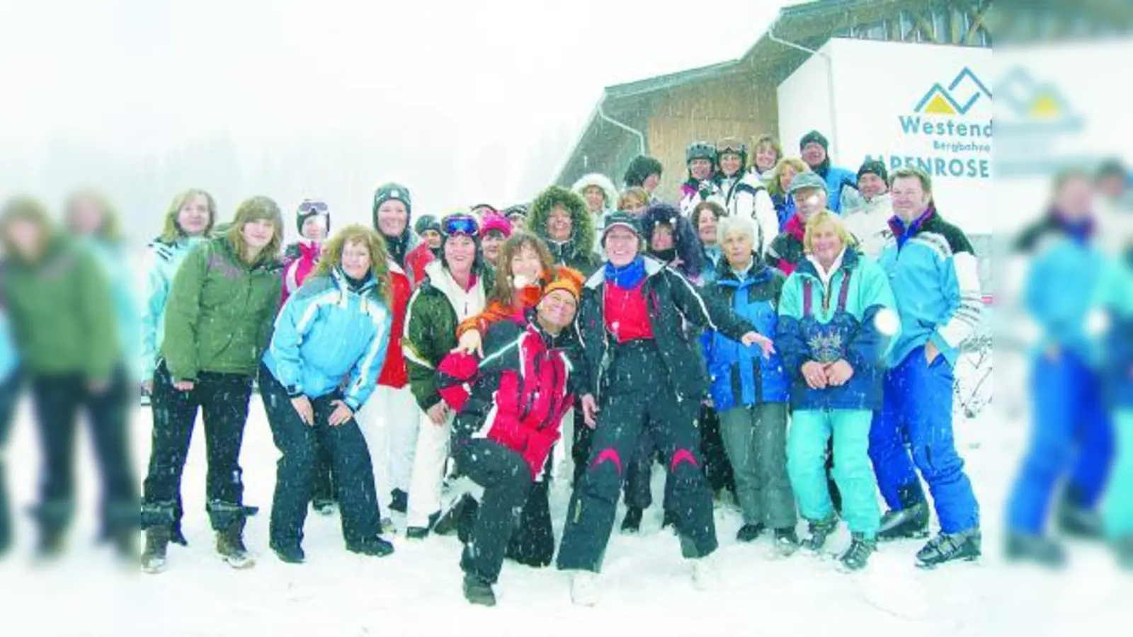 Die Teilnehmer der Mittwochsskifahrt des TSV Eintracht Karlsfeld hatten sehr viel Spaß. (Foto: pi)