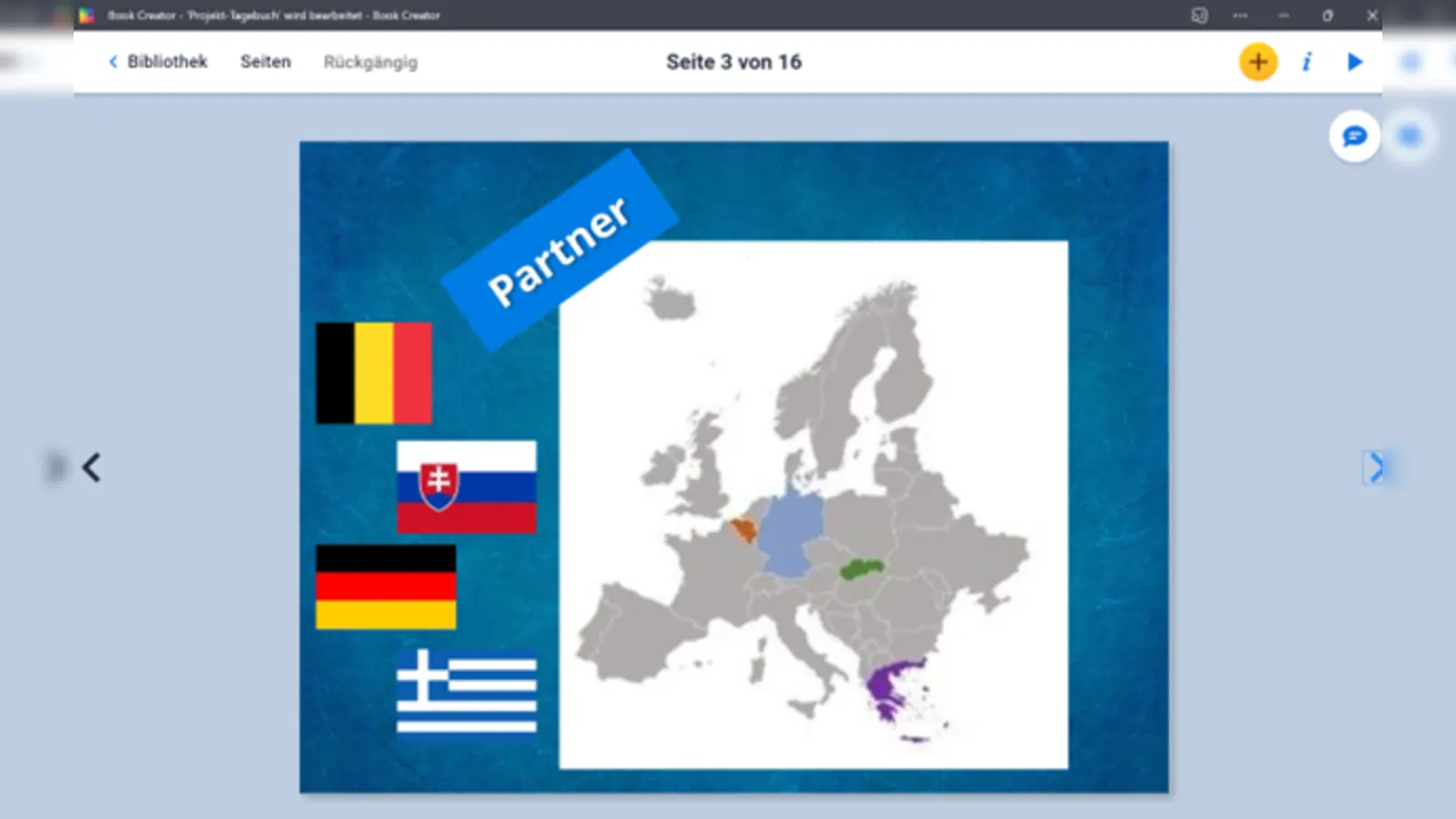 In Belgien, in der Slowakei und in Griechenland befinden sich die Partnerschulen der Adold-Kolping-Berufsschule am Oberwiesenfeld. Gemeinsam machte man sich in einem digitalen Projekt Gedanken über seine Traumberufe. (Foto: Carmen Torsan)