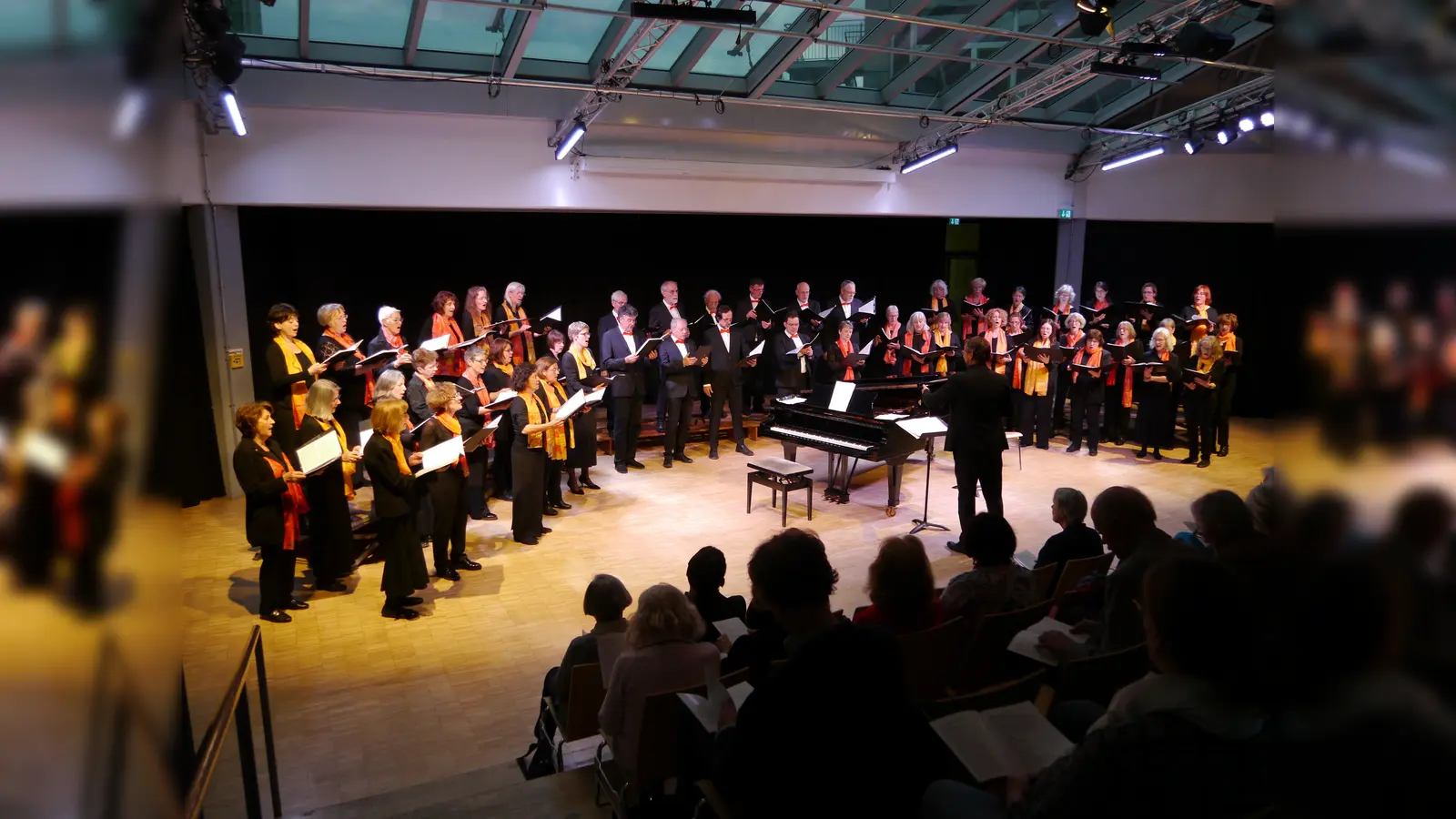 Mit dem Titel „Lockung” war das Konzert in Gilching überschrieben. (Foto: © KonzertChor Germering)