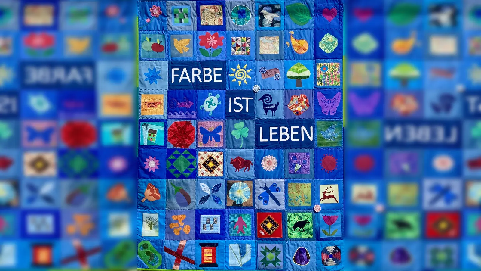 Dieser Quilt wird verlost. (Foto: Quiltgruppe)