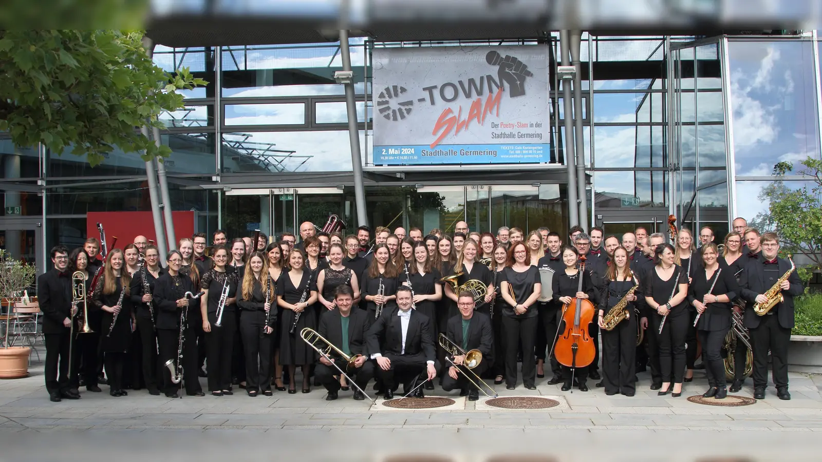 Mit kraftvoller Blasmusik werden beim Herbstkonzert des Sinfonischen Blasorchesters Germering Helden aller Art zum Leben erweckt. (Foto:   © SBO)