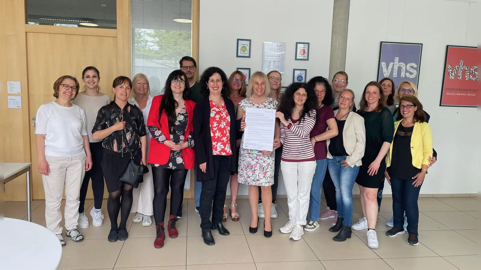 Die vhs Haar engagiert sich für Chancengerechtigkeit und Gleichberechtigung. (Foto: vhs Haar)