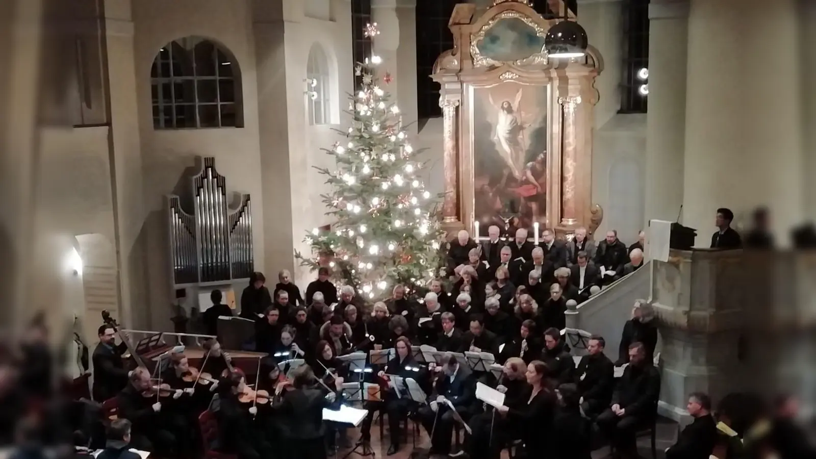 Ein Höhepunkt an den Weihnachtsfeiertagen ist in der Pasinger Himmelfahrtskirche die Aufführung von Bachs Weihnachtsoratorium. (Foto: Himmelfahrtskirche)