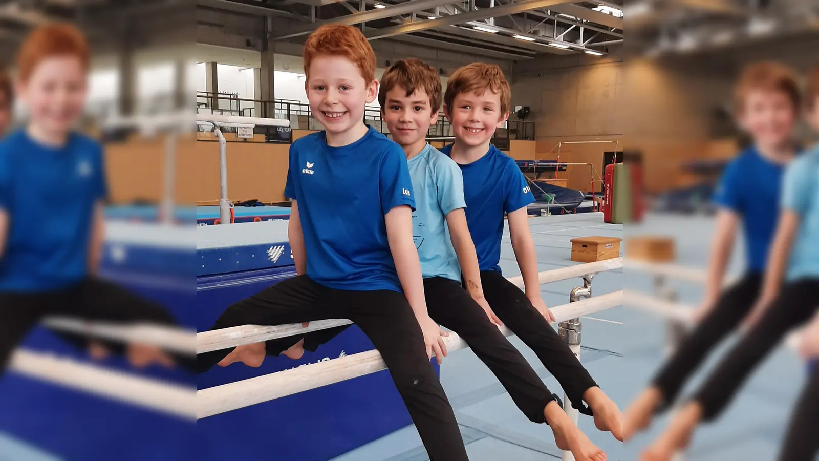 Die Nachwuchsturner des TSV Unterföhring (Jahrgang 2016) freuen sich über Verstärkung. (Foto: Verein)