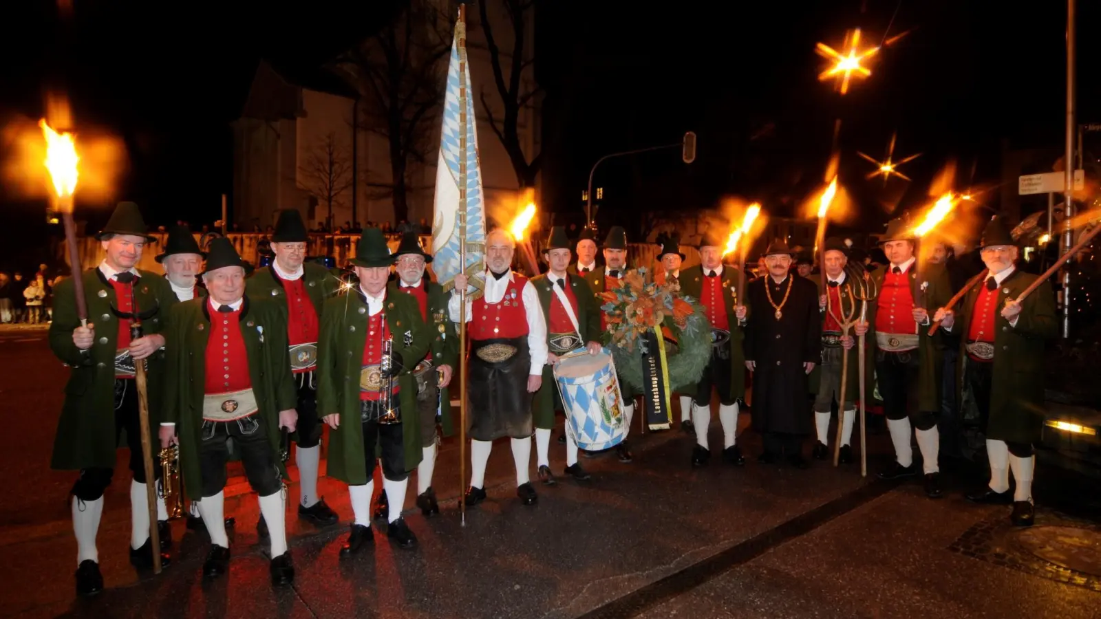 Mit dem Fackelzug am Heiligen Abend wird an die Sendlinger Mordweihnacht 1705 erinnert. (Foto: Verein)