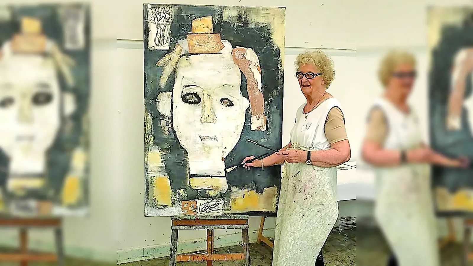 Gedenken an die Malerin und Schriftstellerin Rose Zaddach. (Foto: Dieter Knödler)