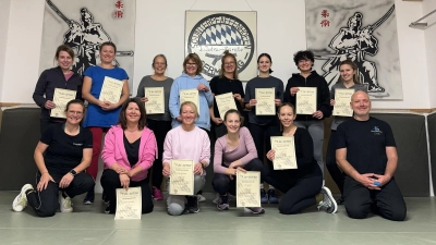 Teilnehmerinnen und Trainerteam am Ende des intensiven Workshops. (Foto: SCUG)