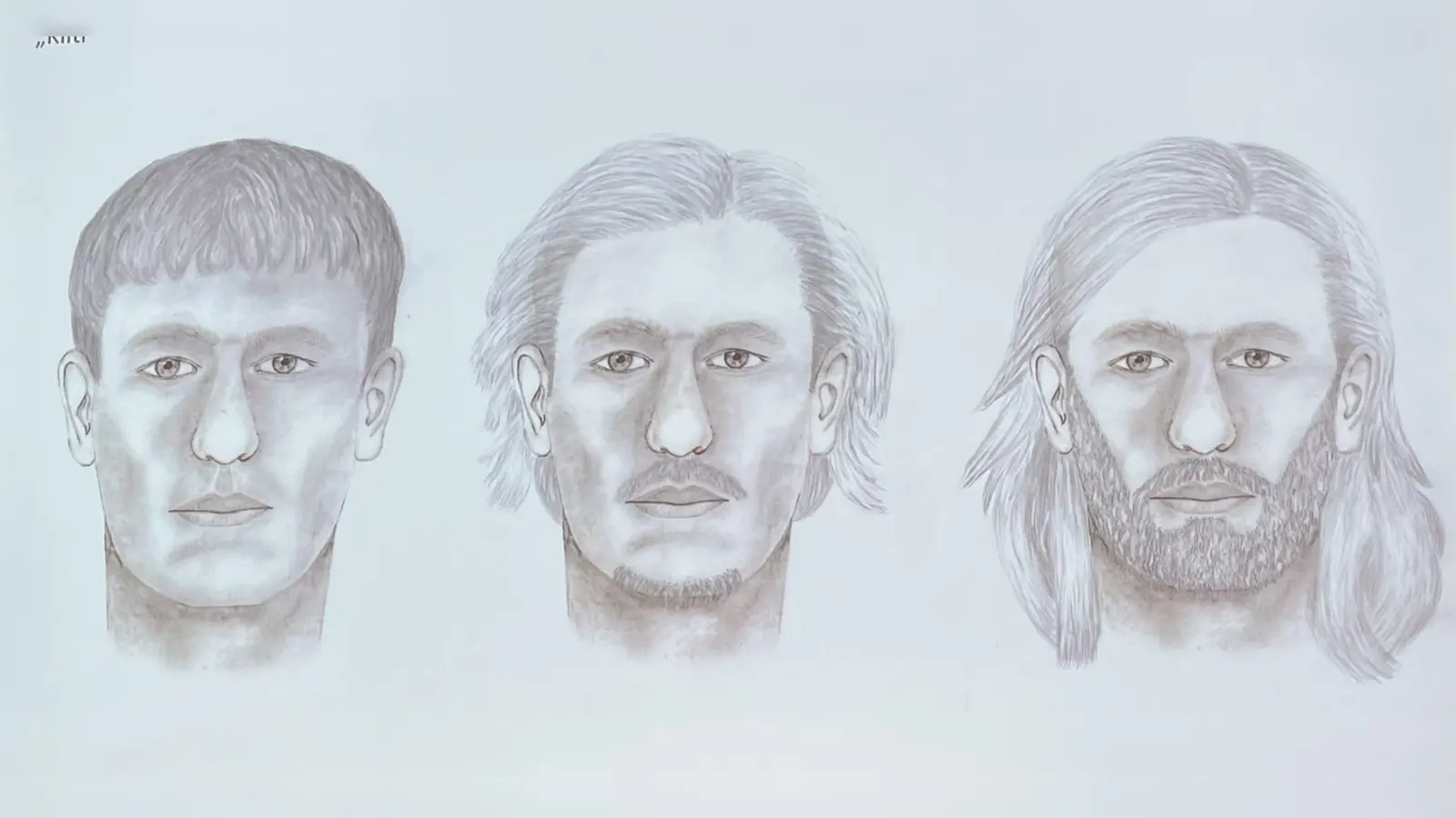 So sah das Gesicht des Kilti mit großer Wahrscheinlichkeit aus. Die Frisuren sind lediglich eine Interpretation. (Foto: pst)