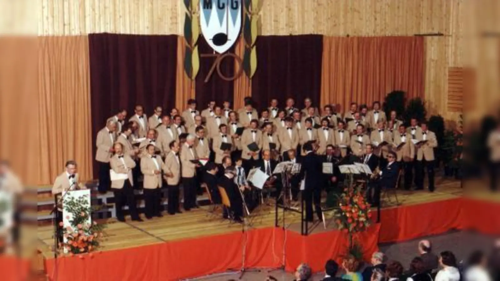 1979 konnte der Männerchor Germering nicht nur sein 70. Gründungsjubiläum feiern (Foto), sondern auch den Kulturpreis seiner Heimatstadt entgegennehmen. (Foto: pi)