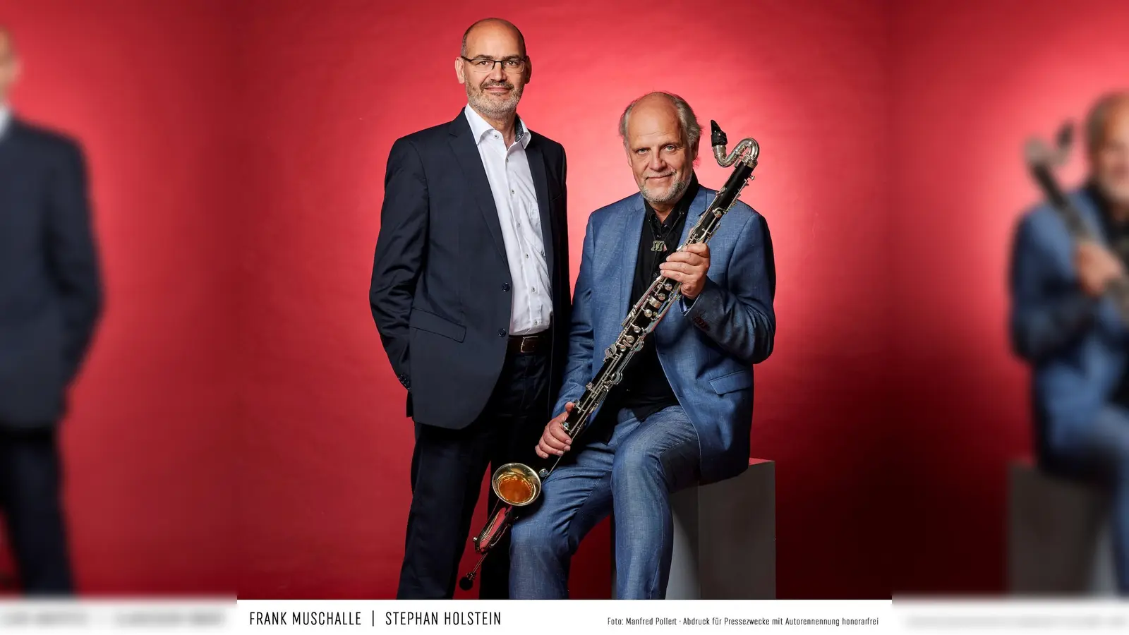 „Let's fetz!” heißt es mit Frank Muschalle und Stephan Holstein. (Foto: Manfred Pollert)