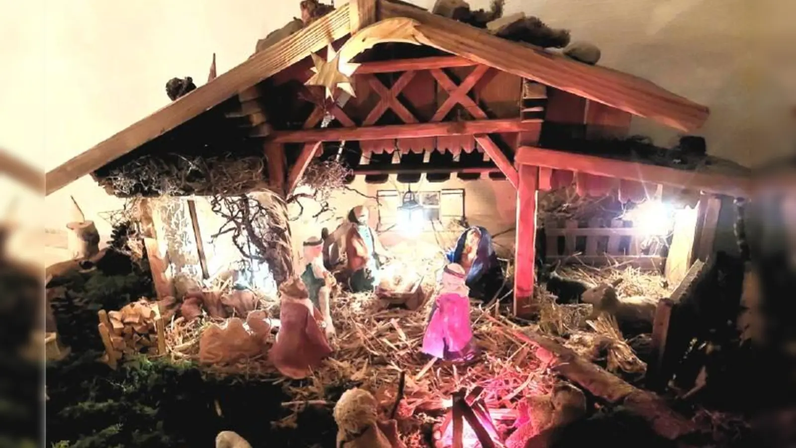 Geschnitzt oder gebastelt, jede Krippe ist individuell. (Foto: Stroh)