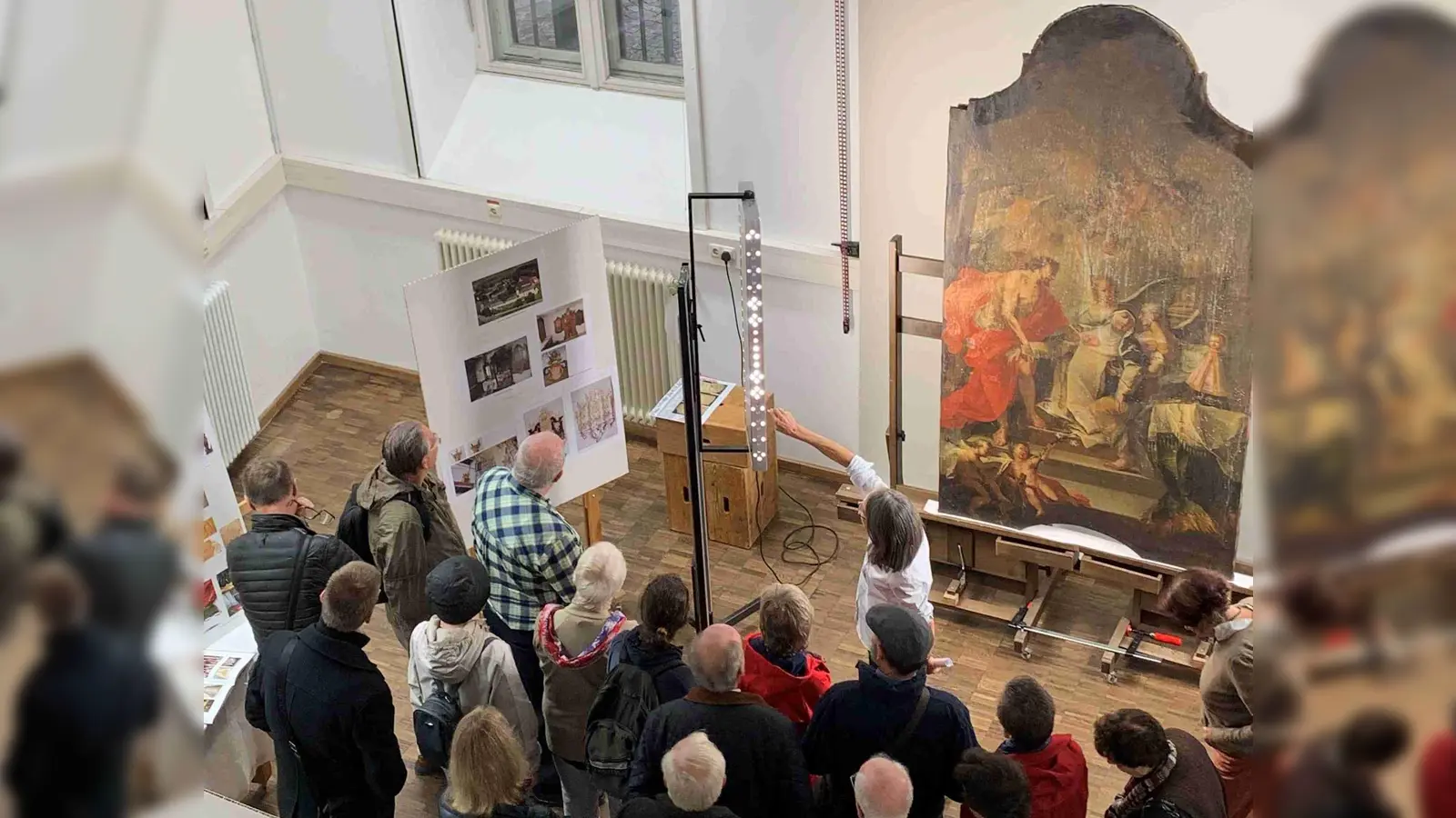 Die Restaurierungswerkstätten des Bayerischen Landesamtes für Denkmalpflege haben mehr als 100 Jahre Erfahrung; es gibt sie seit der Gründung des Amtes 1908.  (Foto: vhs Germering)