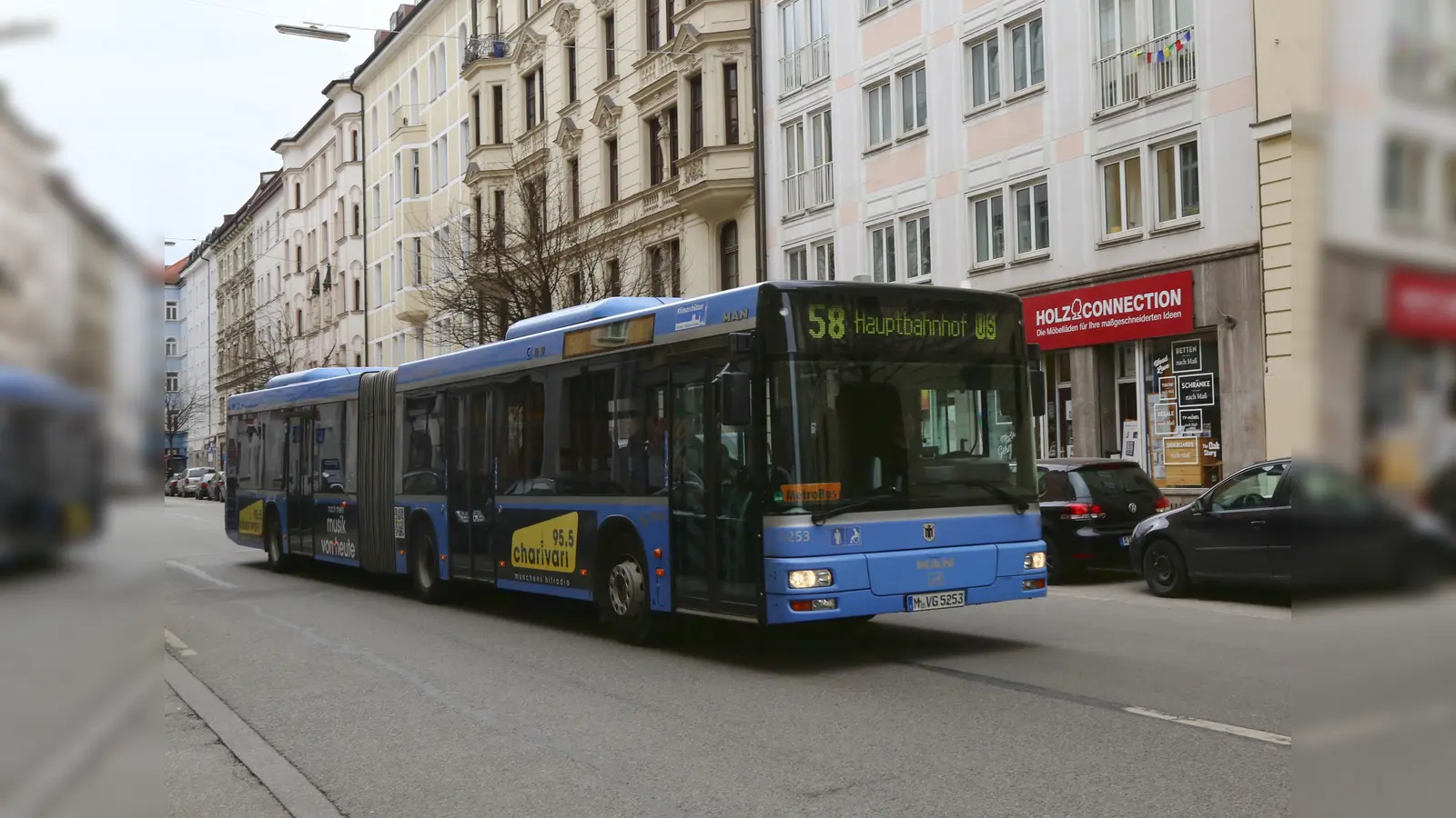 An vielen Orten in München sollen Linienbusse künftig schneller vorankommen. (Foto: Wikiolo, CC BY-SA 3.0)