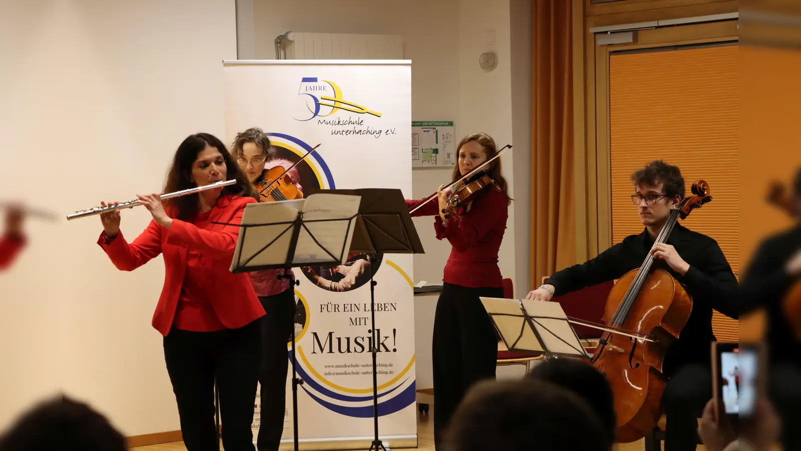 Die Musikschule lädt herzlich ein zum Konzert am 23. März. (Foto:  Musikschule Unterhaching e. V.  )