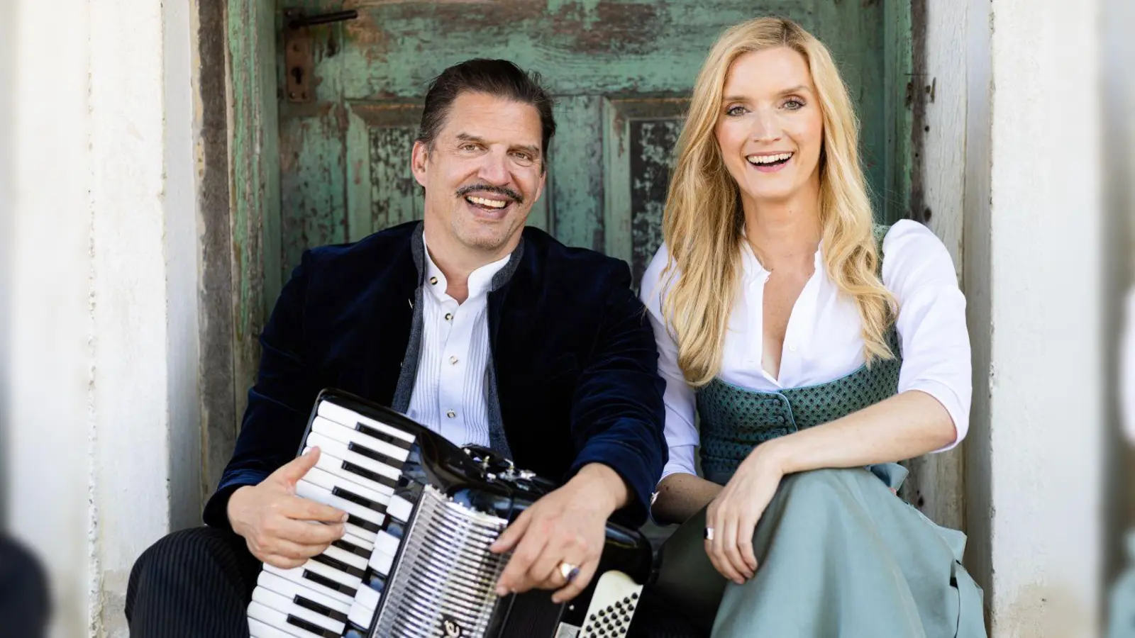 Amelie Diana und Andreas Bittl erzählen die Gschicht. (Foto: Daniela Pfeil )