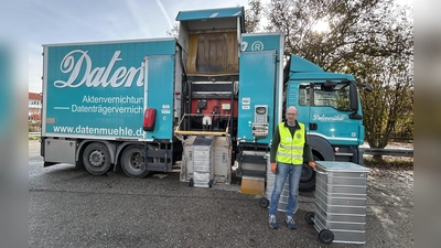 Zum Aktenschreddern hatte der Rotary Club Gauting-Würmtal eingeladen. (Foto: pr)