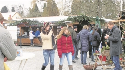 Am Sonntag ist wieder Christkindlmarkt in Haag! (Foto: Archiv)