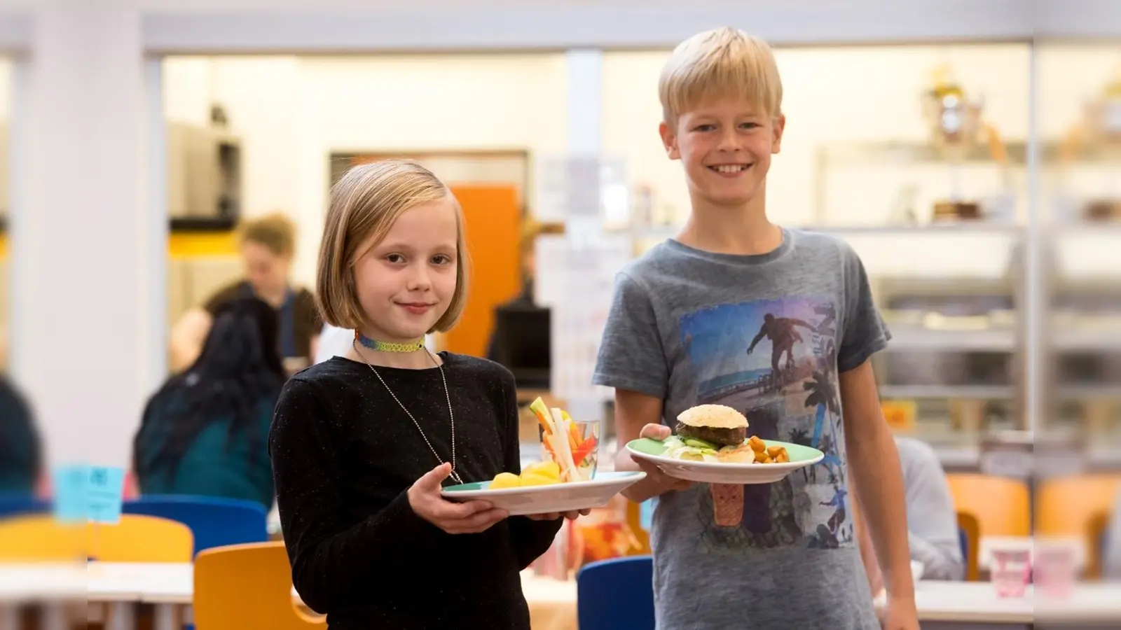 „Mit gutem Essen Schule machen – Gemeinsam genießen” lautete das diesjährige Motto der Tage der Schulverpflegung  (Foto: KErn/Tobias Hase)