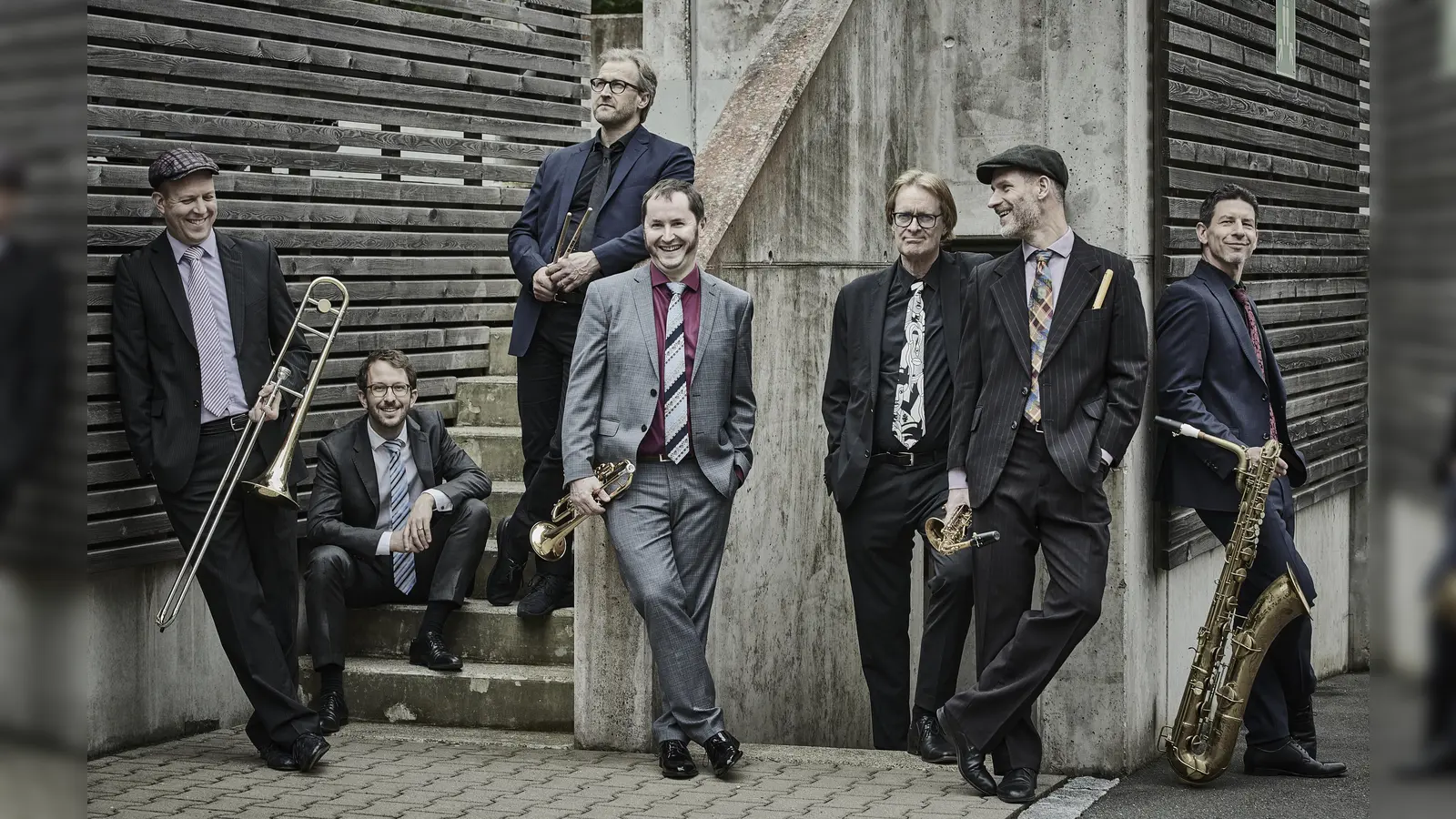Verneigen sich vor Duke Ellington und Pjotr Tschaikowsky: die South West Oldtime All Stars. (Foto: Ludwig Olah)
