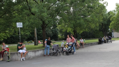 Am Laimer Anger soll ein Trinkbrunnen frisches Wasser spenden. Das Baureferat will sich demnächst mit Vertretern des BAs wegen des konkreten Standorts abstimmen. (Foto: Beatrix Köber)