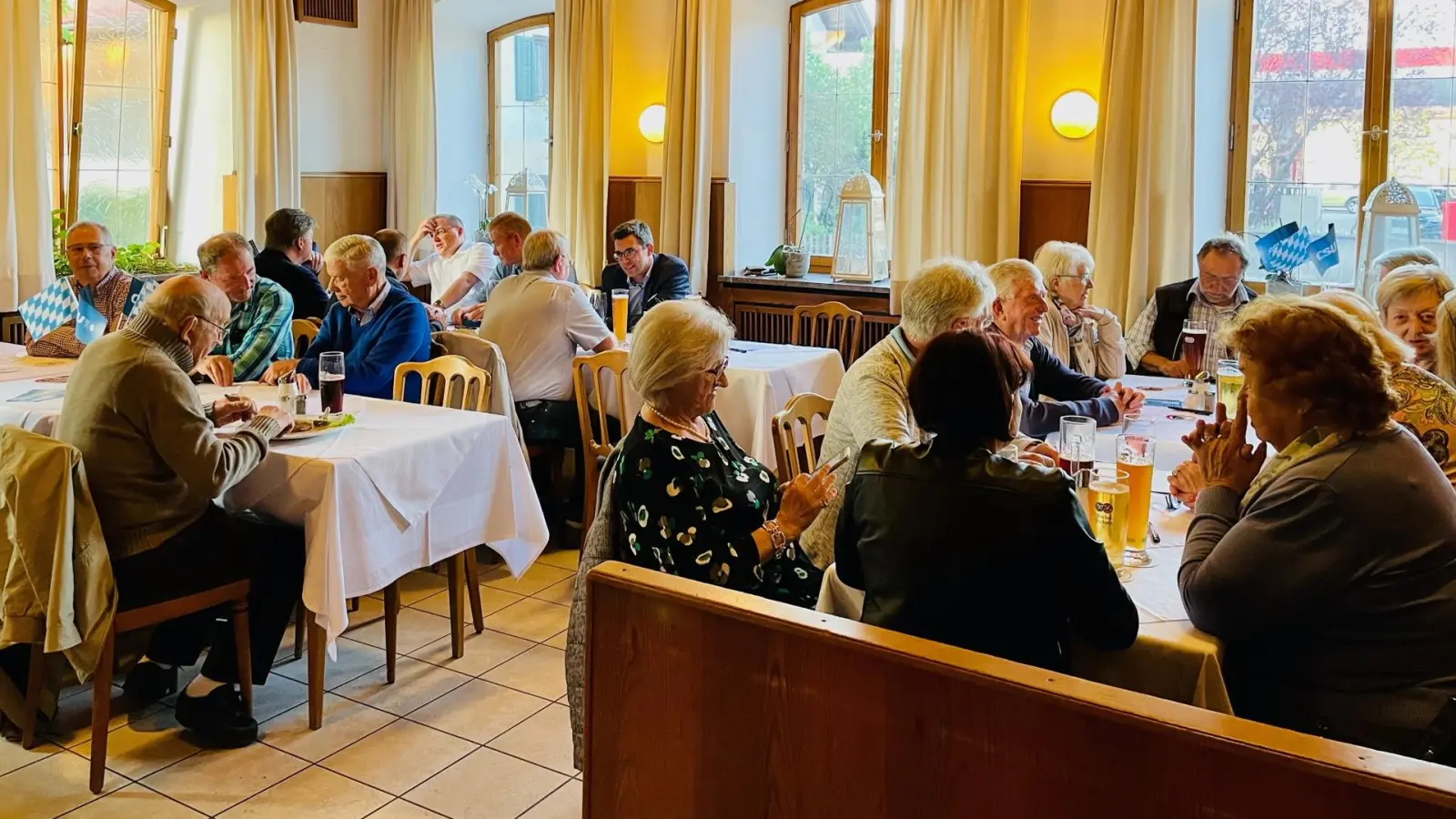 Der nächste Stammtisch der CSU Peißenberg findet am Dienstag, 6. Juni, ebenfalls im Gasthof zur Post statt. (Foto: CSU-Peißenberg)