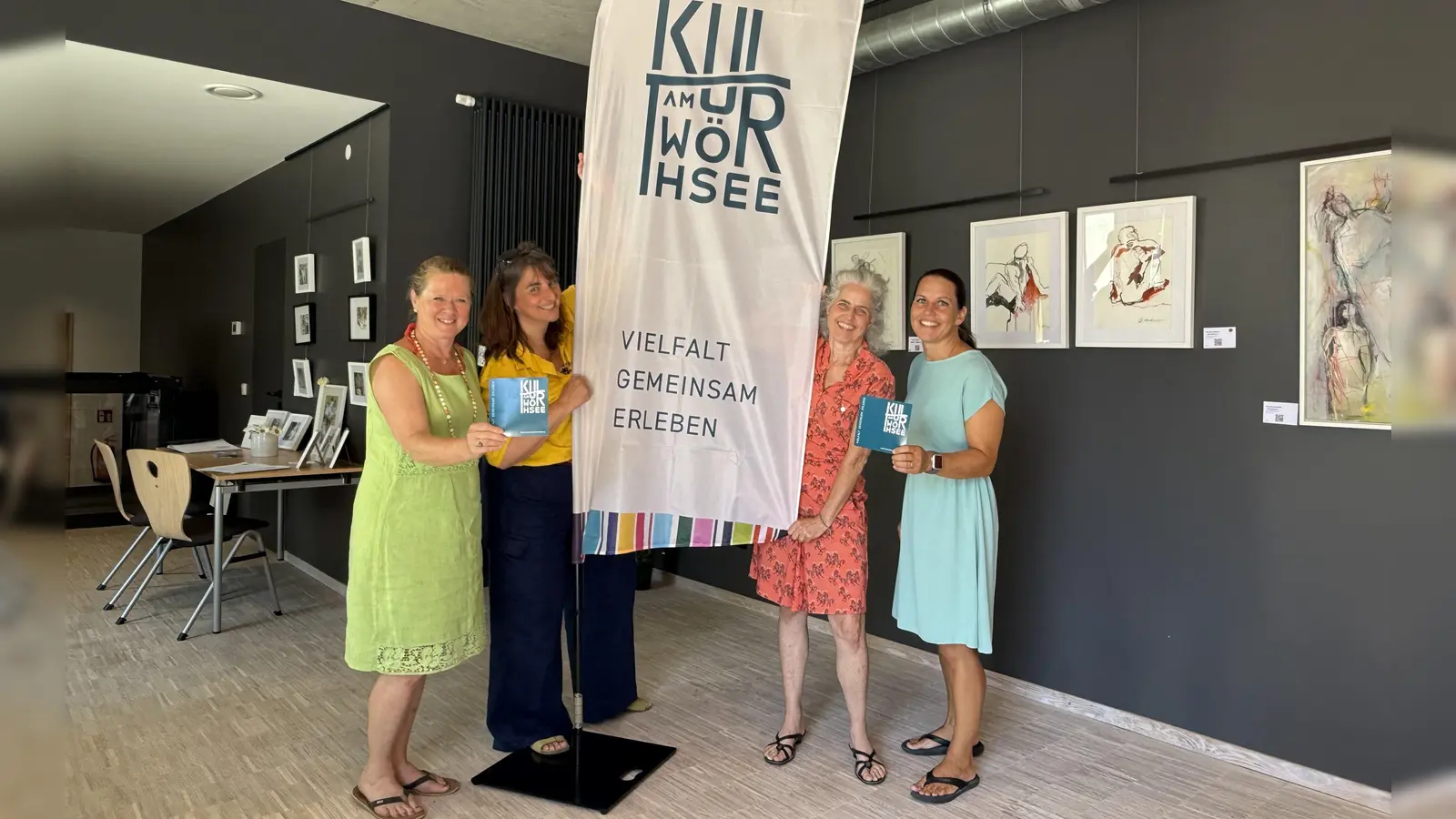 Haben viele Ideen für die Kultur: Juliane Seeliger-von Gemmingen, Tanja Schmalzl, Susanne Mirold-Mei und Kerstin Weigert (v. l). (Foto: pst)